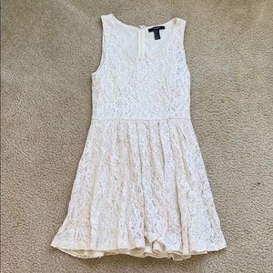 cream dress